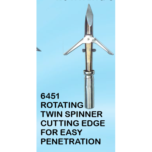 Spear Tip Tri Cut Spinner